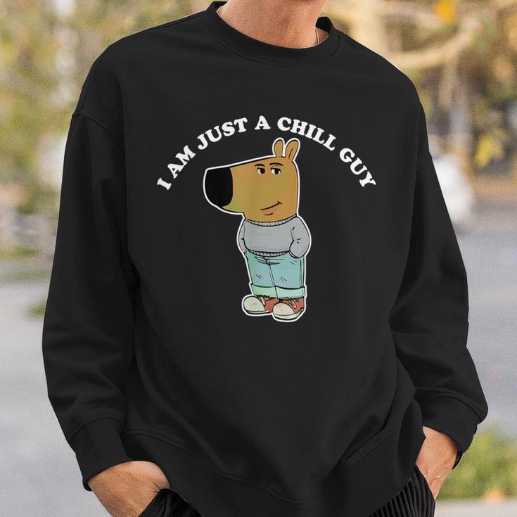 I'm Just A Chill Guy Meme Sweatshirt Geschenke für Ihn