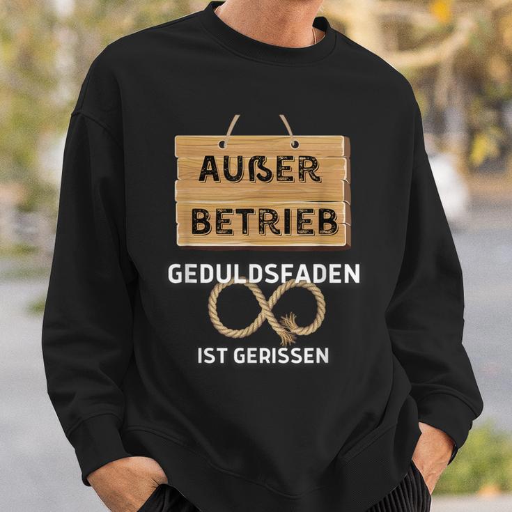 Ironie Office Auser Betriebs Auser Betriebs Sweatshirt Geschenke für Ihn