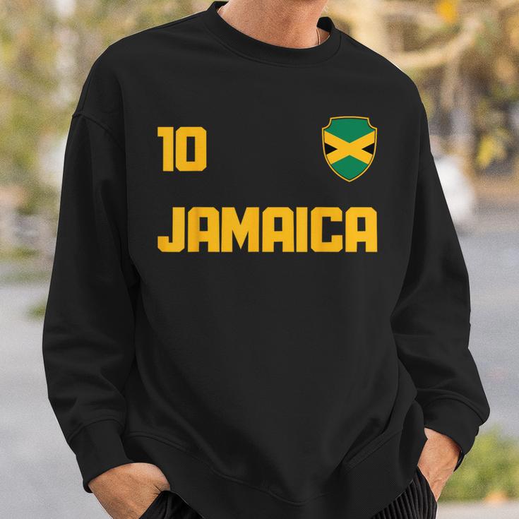 Jamaica Flag Reggae Music Fan Jersey Sweatshirt Geschenke für Ihn