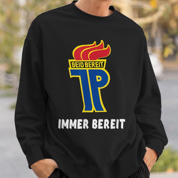 Jungpionier Junge Pioniere Seid Ready Ossi Ddr Sweatshirt Geschenke für Ihn