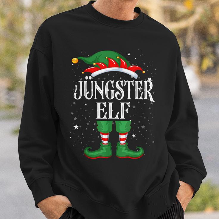 Jüngster Elf Outfit Christmas Family Elf Christmas Sweatshirt Geschenke für Ihn