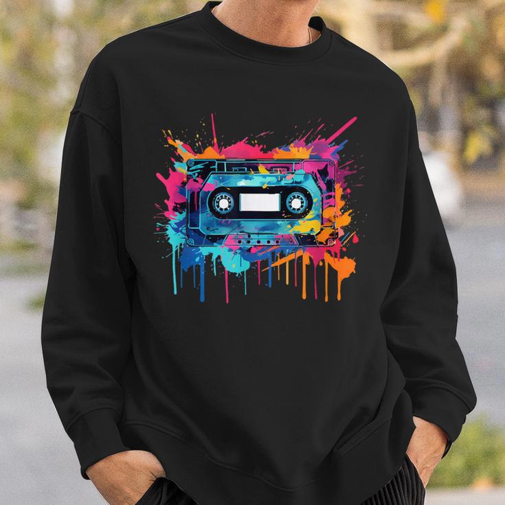 Kassetten 80Er 90Er Kassette Musik Musiker Dj Sweatshirt Geschenke für Ihn