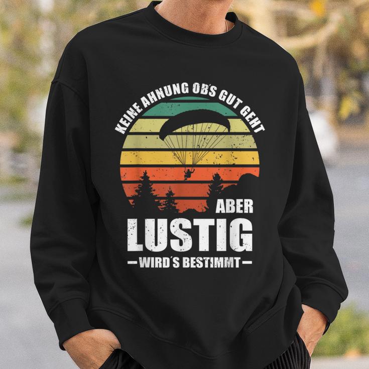 Keine Ahnung Obs Gut Geht Wirds Besticht German Langu S Sweatshirt Geschenke für Ihn