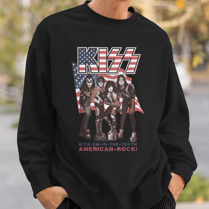 Kiss Kick Em In The Th Sweatshirt Geschenke für Ihn