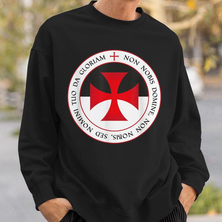 Knights Templar Cross And Seal Knight Sweatshirt Geschenke für Ihn