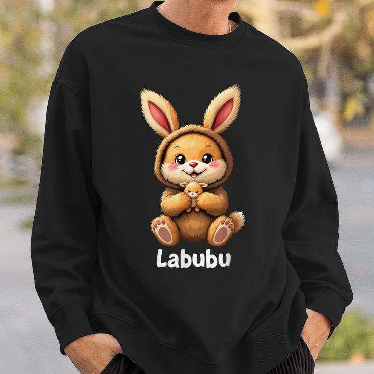 Labubu Drôle Lapin Monstre Mignon Marron Sweater e Cadeaux pour lui