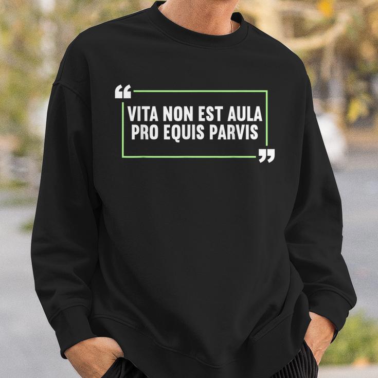 Latin Latin Saying Sweatshirt Geschenke für Ihn