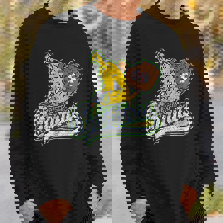 Let'S Go Bananas Cute Banana Baseball Sweatshirt Gifts for Him