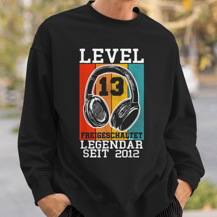 Level 13 Unlocked Legendary Since 2012 Birthday 13 Sweatshirt Geschenke für Ihn