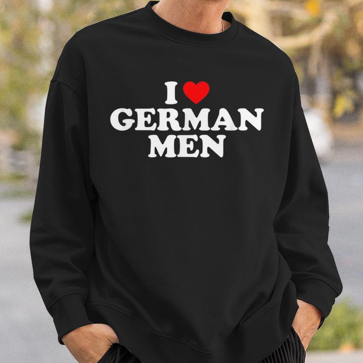 I Love German Sweatshirt Geschenke für Ihn