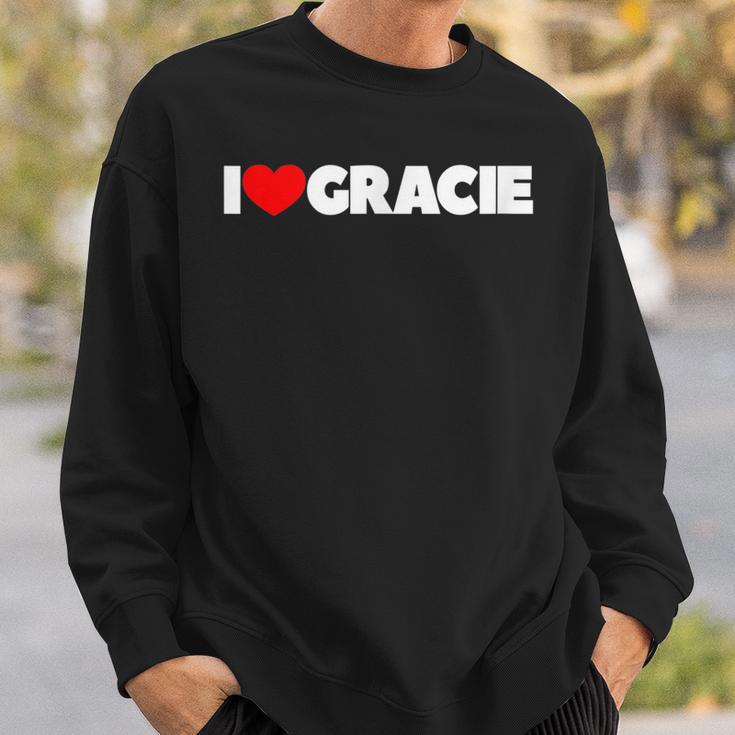 I Love Gracie Sweatshirt Geschenke für Ihn