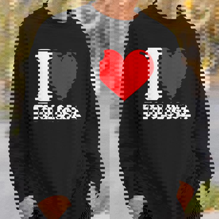 I Love Tolosa Camisa de entrenamiento Regalos para él