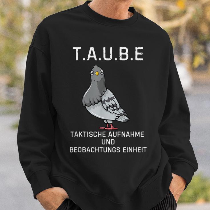 Lustiges Tauben Überwachungs- Deutsches Meme Sweatshirt Geschenke für Ihn