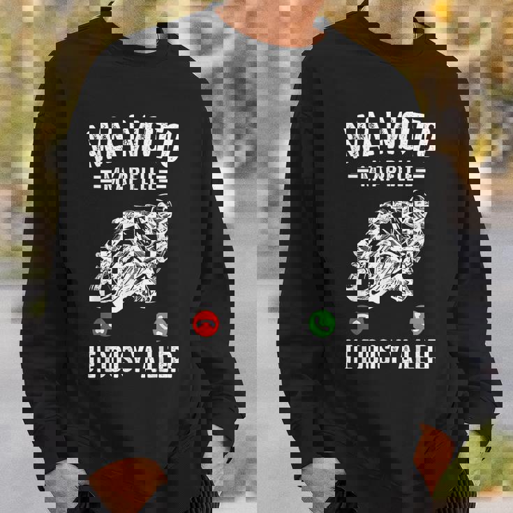 Ma Moto M'appelle Moto Gp Courses Motos Motard Humour Sweater e Cadeaux pour lui