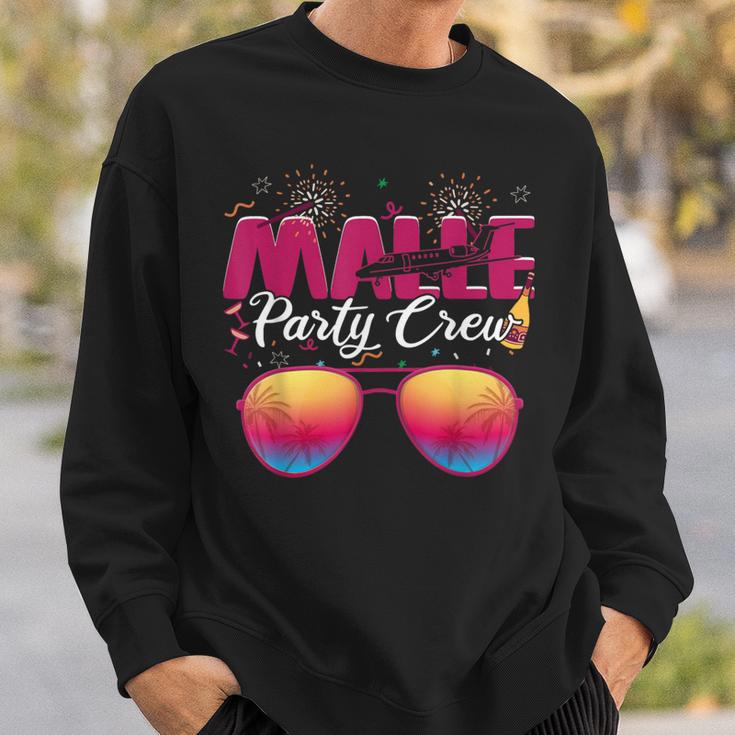 Malle Party Crew Party Holiday Mallorca Sweatshirt Geschenke für Ihn