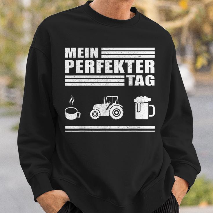 Mein Perfekt Tag Farmer Sweatshirt Geschenke für Ihn