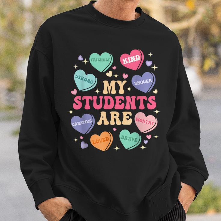 Meine Schüler Sind Lehreralentinstag Sweatshirt Geschenke für Ihn