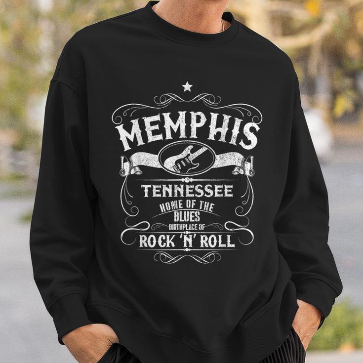 Memphis Tennessee Blues Country Music Usaintage Souvenir Sweatshirt Geschenke für Ihn