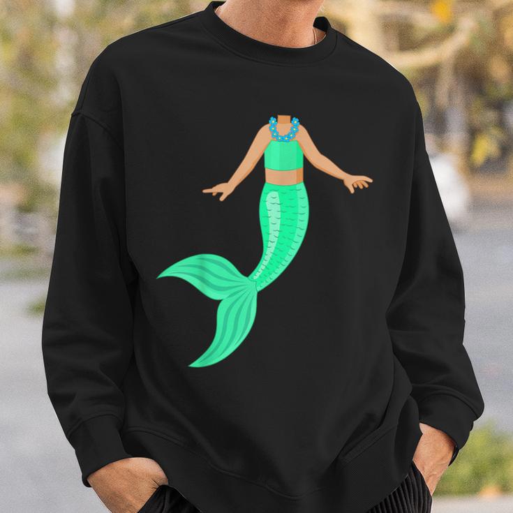 Mermaid Outfit Water Party Atlantis Costume Sweatshirt Geschenke für Ihn