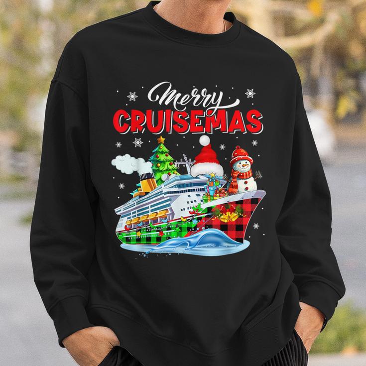 Merry Christmas Cruise Santa Cruise Ships Xmas Symbols Lover Sweatshirt Geschenke für Ihn