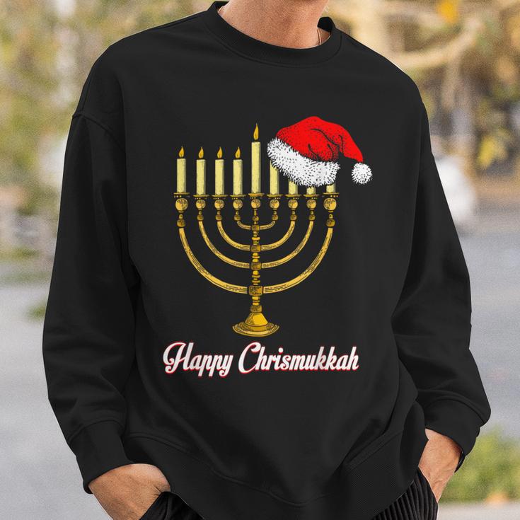 Merry Christmas Jewish Christmas Hanukkah Holiday Sweatshirt Geschenke für Ihn