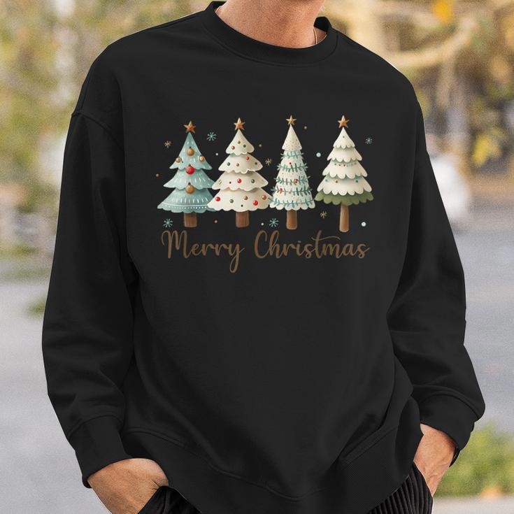 Merry Christmas Tree Christmas Tree Sweatshirt Geschenke für Ihn