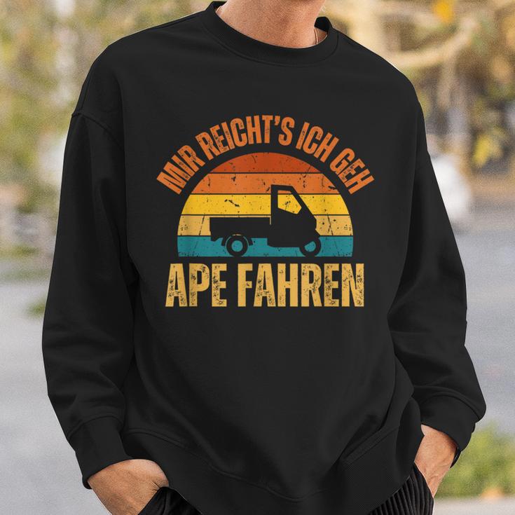 Mir Reicht's Ich Geh Ape Fahren Cult Tricycleespacar 50 Sweatshirt Geschenke für Ihn