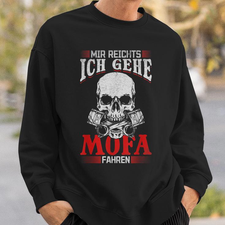 Mir Reichts Ich Gehe Mofa Fahren I Moped Dirt Bike Motorcycle Sweatshirt Geschenke für Ihn