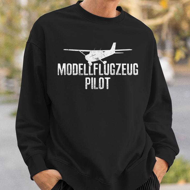 Model Aeroplane Pilot Model Flying Pilot Sweatshirt Geschenke für Ihn