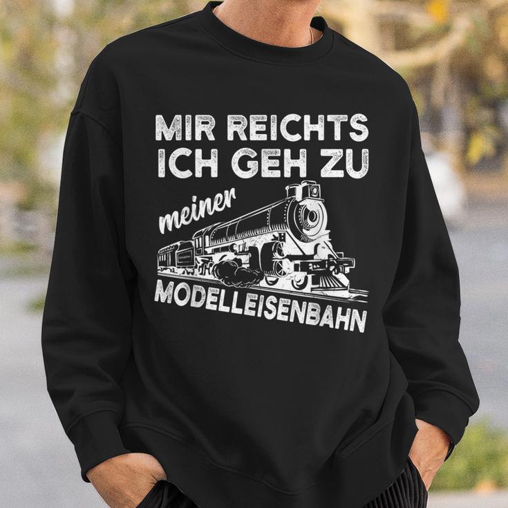 Model Railway Railway Model Making Saying Sweatshirt Geschenke für Ihn