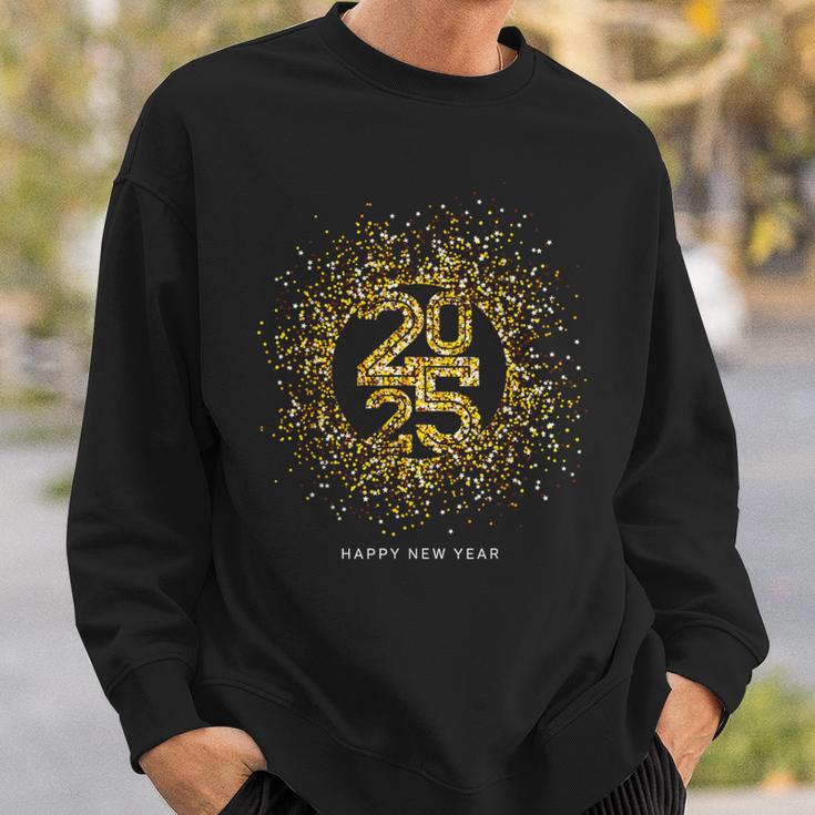 New Year's Eve Party Outfit Decoration New Year Happy New Year 2025 Sweatshirt Geschenke für Ihn