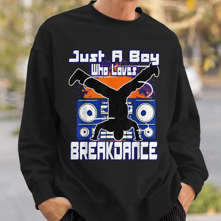 Nur Ein Junge Breakdance Dancer Breakdance Sweatshirt Geschenke für Ihn