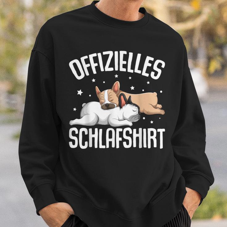 Official French Bulldog Dog Sleep Sweatshirt Geschenke für Ihn