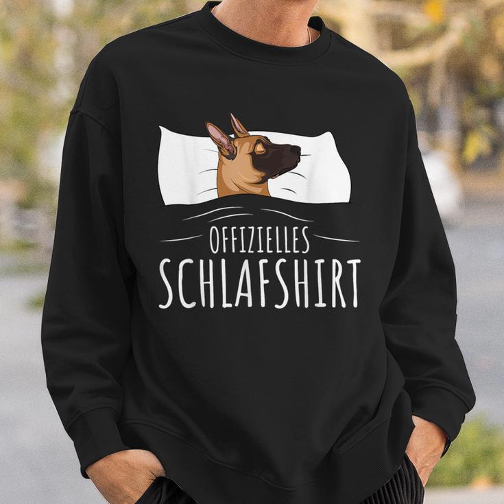 Official Malinois Dog Sleeping Pyjamas Sweatshirt Geschenke für Ihn