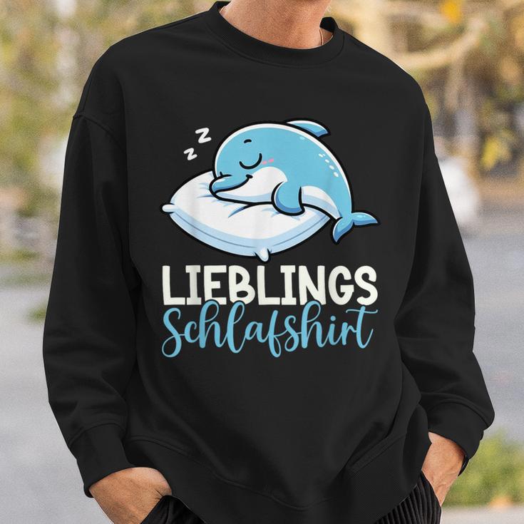 Official Sleep Dolphin Pyjamas Napper Sweatshirt Geschenke für Ihn