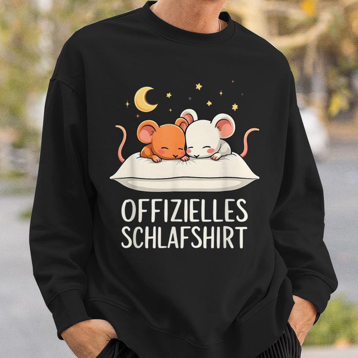 Official Sleep Mouse Mice Sweatshirt Geschenke für Ihn