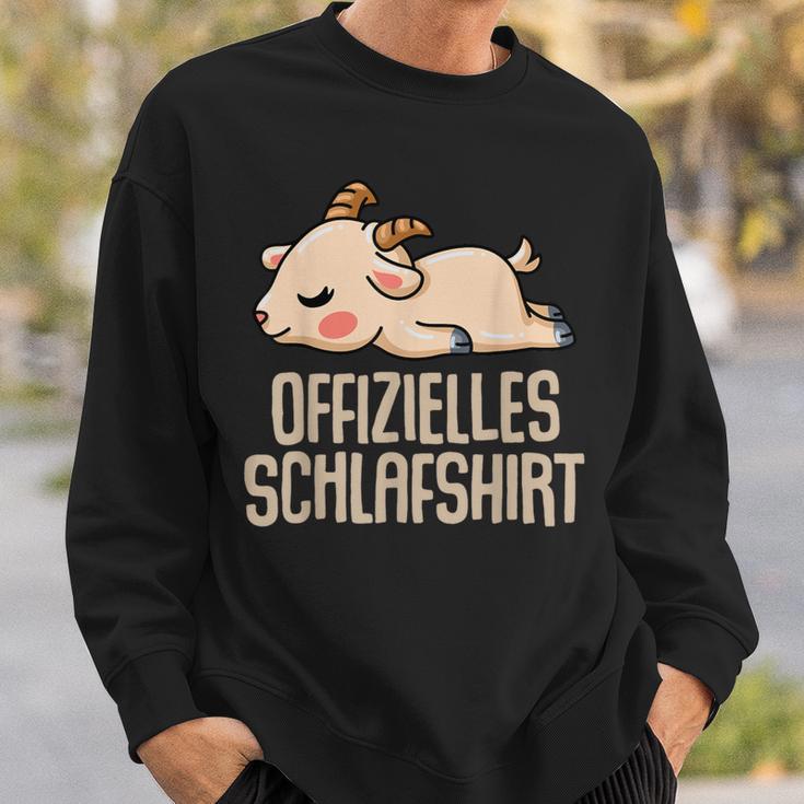 Official Sleep Pyjamas Goat Sweatshirt Geschenke für Ihn