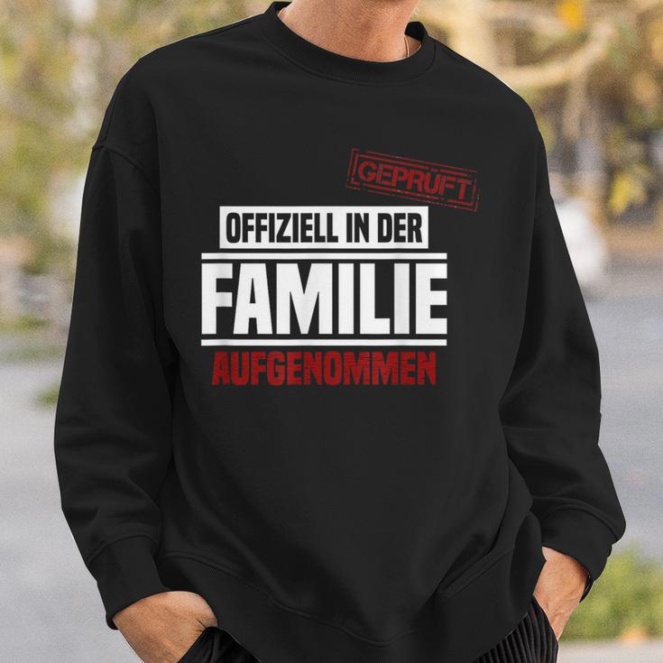 Official Son-In-Law In The Family Sweatshirt Geschenke für Ihn