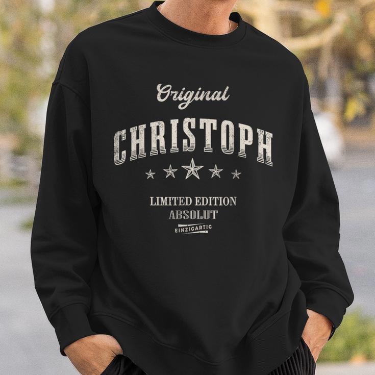 Original Christoph Sweatshirt Geschenke für Ihn