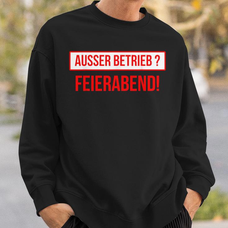 Out-Operation Patience Thread Is Ricked Off Evening Sweatshirt Geschenke für Ihn