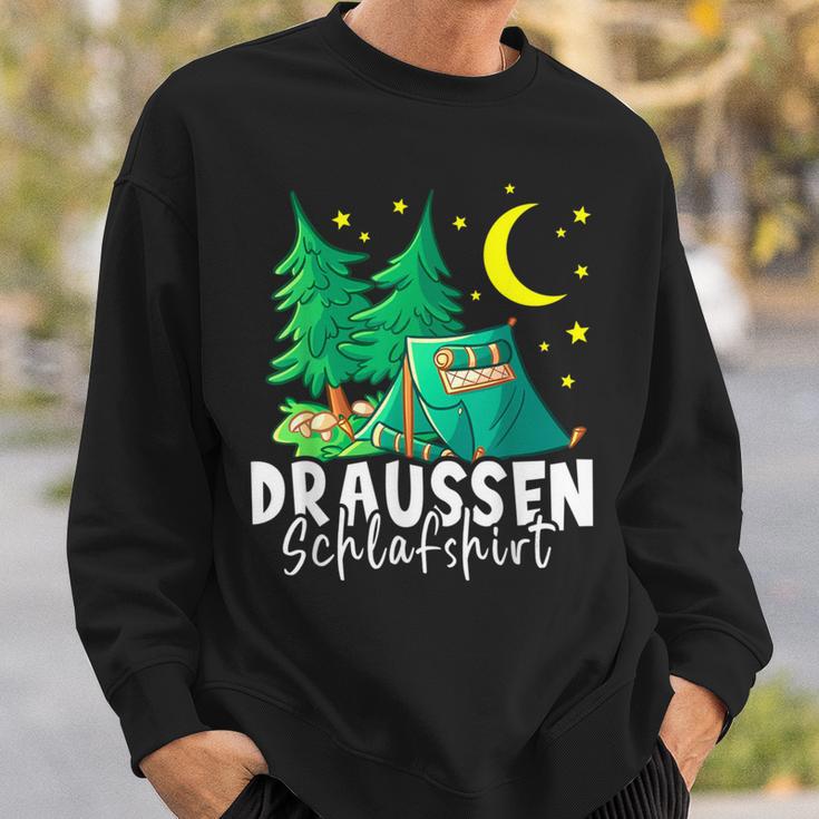 Outdoor Sleep I Camping Camping Scout Camper Sweatshirt Geschenke für Ihn