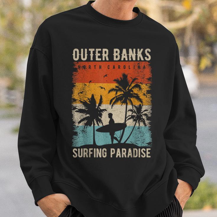 Outer Banks North Carolina Usa Surf S Sweatshirt Geschenke für Ihn