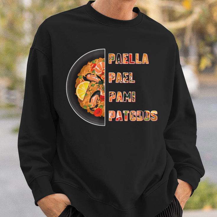 Paella Pael Pami Patodos Paella Comida Favorita Paella Camisa de entrenamiento Regalos para él