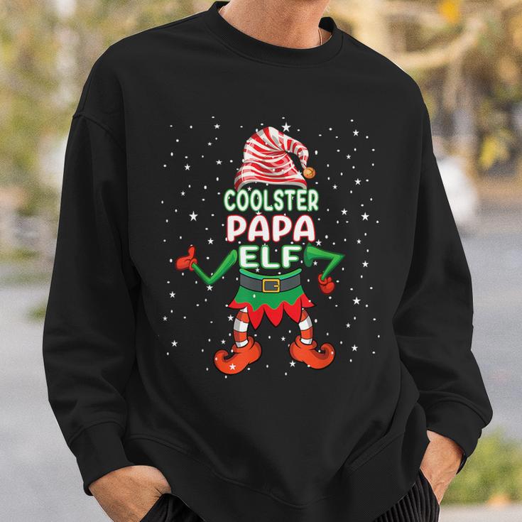 Papa Elf Outfit Christmas Family Elf Christmas Xmas Sweatshirt Geschenke für Ihn