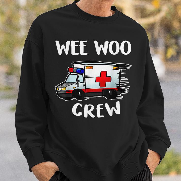 Paramedic Ambulance Wee Woo Crew Sweatshirt Geschenke für Ihn