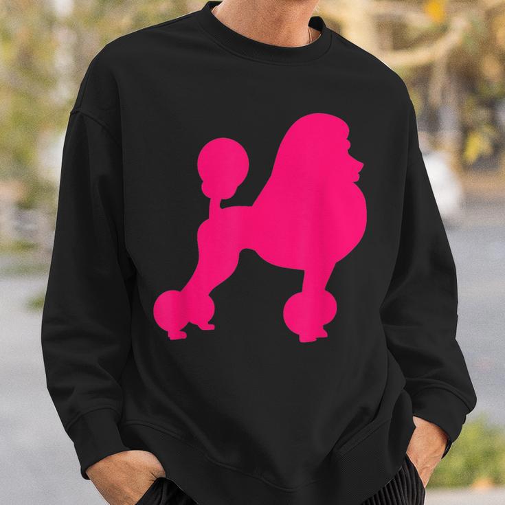 Pink Poodle Sweatshirt Geschenke für Ihn