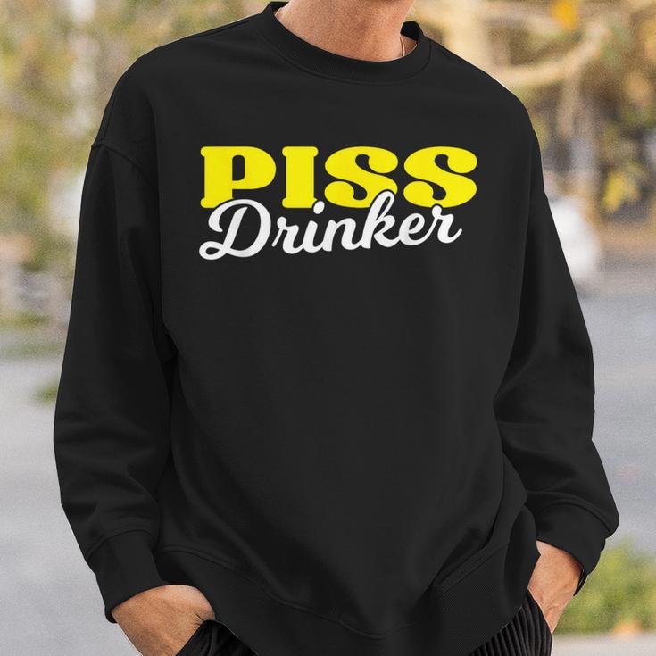 Piss Drinker Naughty Bdsm Urine Fetish Sweatshirt Geschenke für Ihn