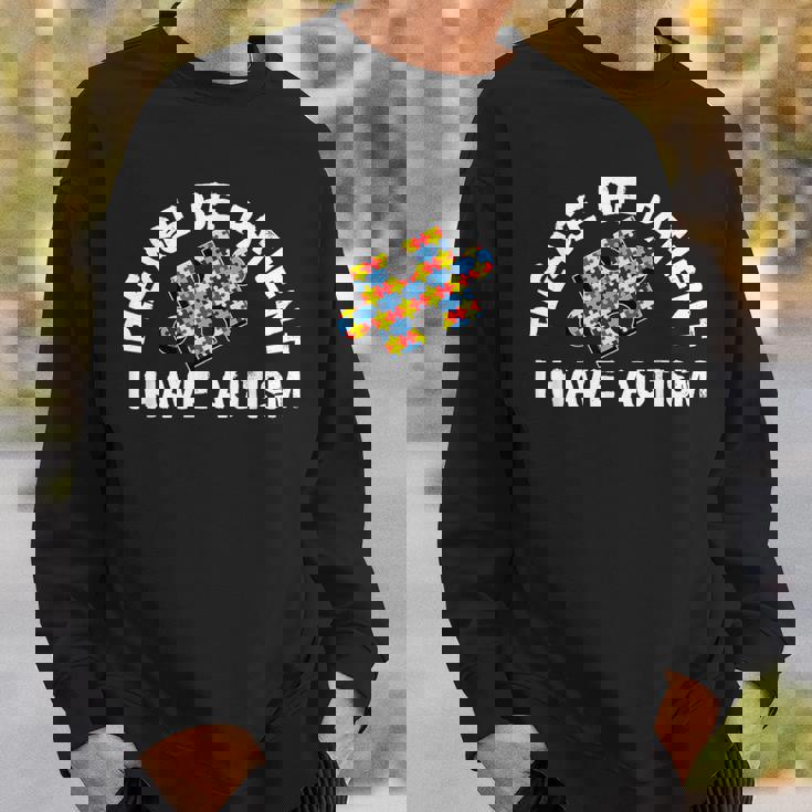 Please Be Patient I Have Autism Puzzle Piece Kid Child Sweatshirt Gifts for Him