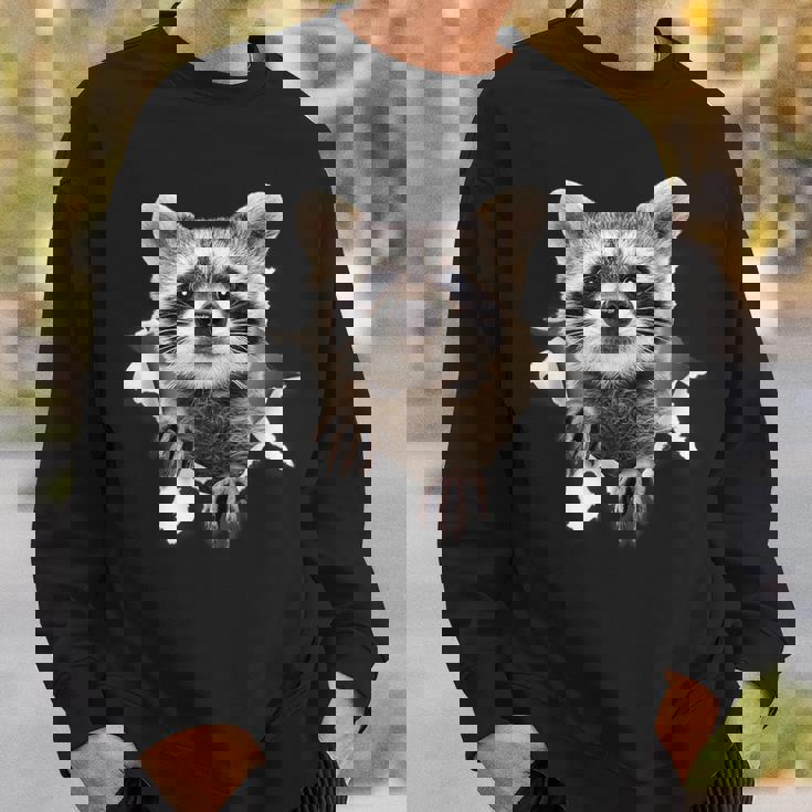 Raccoon Lover Sweatshirt - Cozy Gift for Raccoon Moms & Dads Gifts for Him