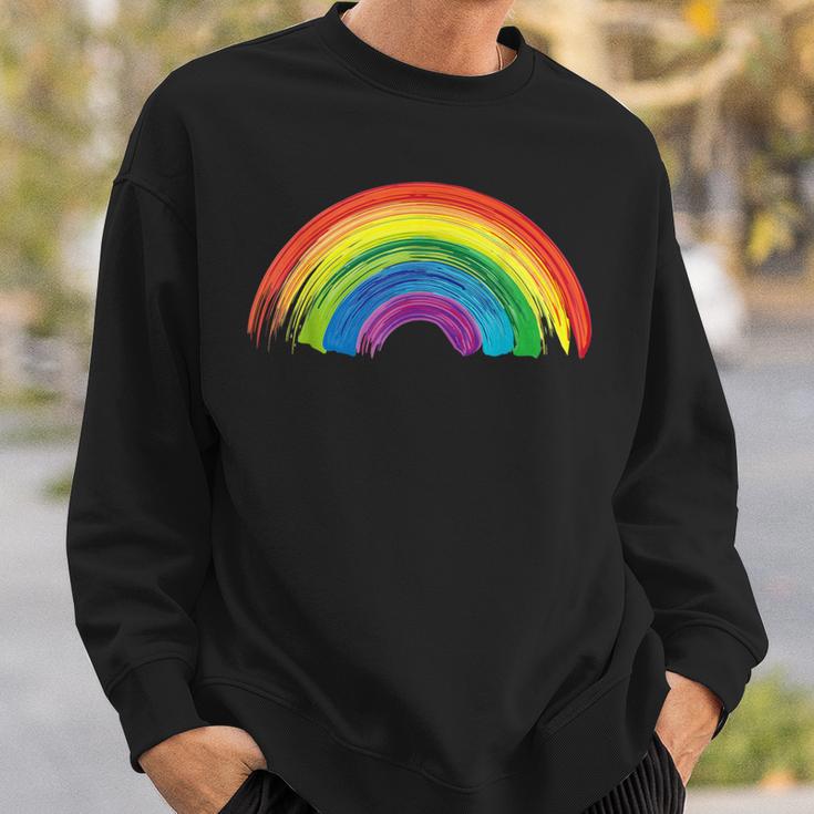 Regenbogen Damen Herren Kinder Regenbogen Kostüm Sweatshirt Geschenke für Ihn